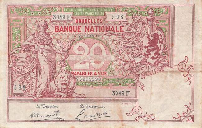 20 Franc 1919